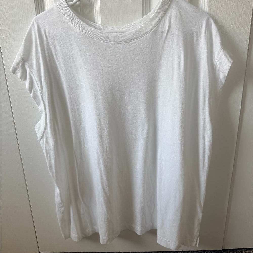 a new day White Short Sleeve Crew Neck Tee
